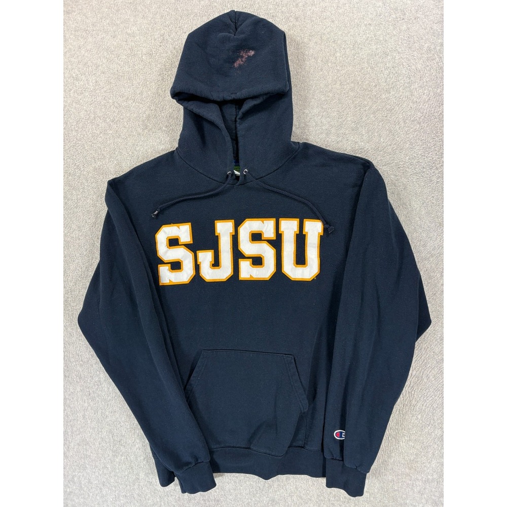San Jose State Spartans Stitched Logo Campus Hoodie Sweatshirt (Men's Medium)